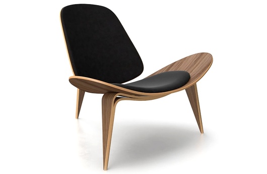 кресло для дома Shell Armchair модель Hans Wegner фото 2