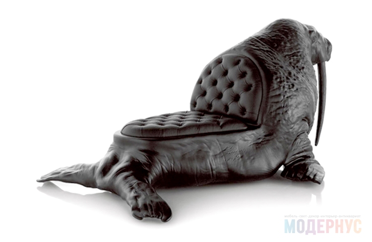 дизайнерское кресло Walrus модель от Maximo Riera, фото 3