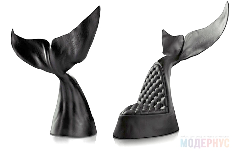 дизайнерское кресло Whale модель от Maximo Riera, фото 5
