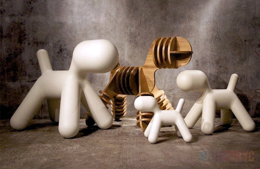 дизайнерское кресло Puppy Chair модель от Eero Aarnio в интерьере, фото 5