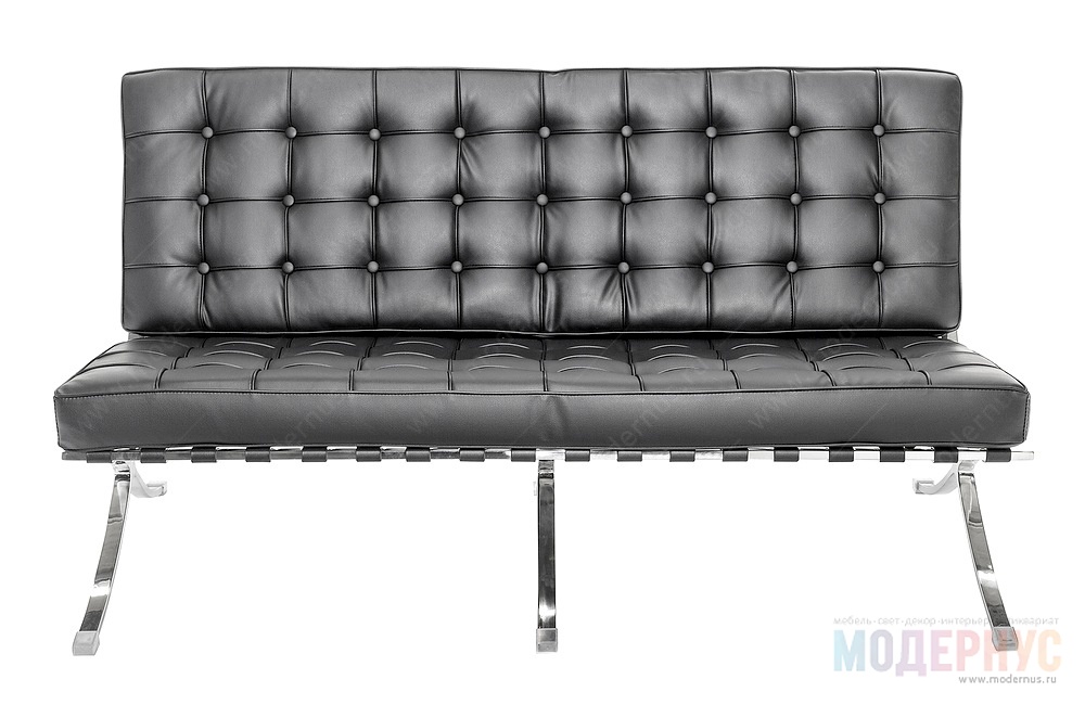 дизайнерский диван Barcelona модель от Ludwig Mies van der Rohe, фото 1