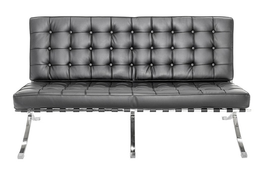 двухместный диван Barcelona модель Ludwig Mies van der Rohe фото 1