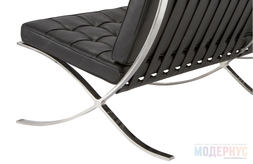 дизайнерский диван Barcelona модель от Ludwig Mies van der Rohe, фото 5