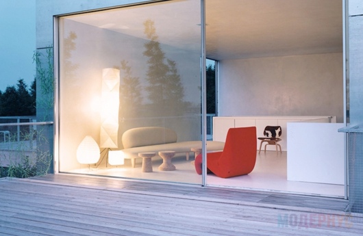 трехместный диван Noguchi Style Sofa модель Isamu Noguchi фото 4