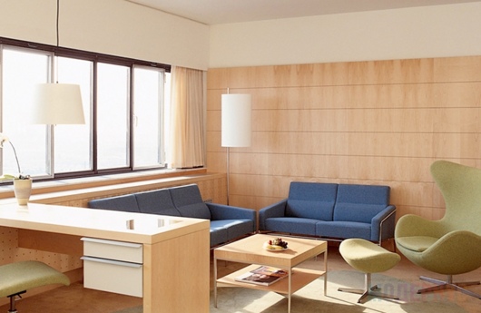 двухместный диван 3300 Series модель Arne Jacobsen фото 4