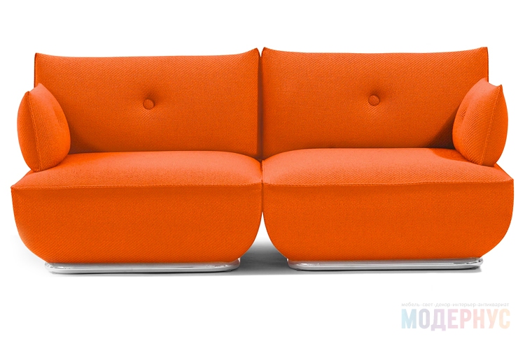 дизайнерский диван Dunder модель от Stefan Borselius в интерьере, фото 3