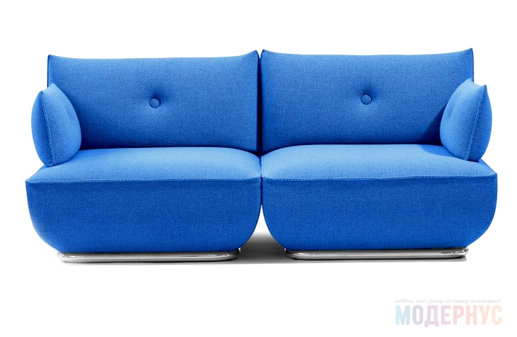 дизайнерский диван Dunder модель от Stefan Borselius в интерьере, фото 1