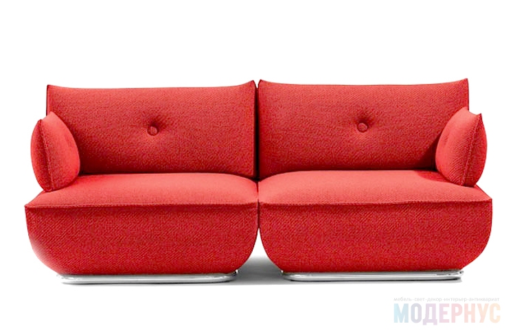 дизайнерский диван Dunder модель от Stefan Borselius в интерьере, фото 2