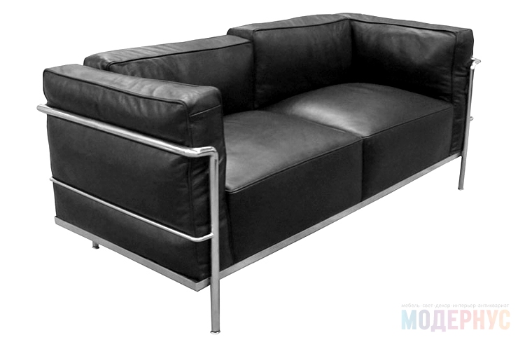 дизайнерский диван LC2 Grand Confort модель от Le Corbusier, фото 2