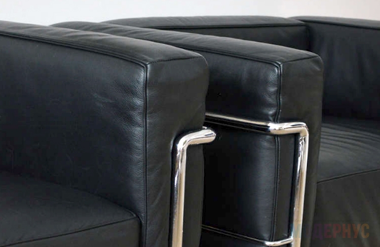 дизайнерский диван LC2 Grand Confort модель от Le Corbusier, фото 3
