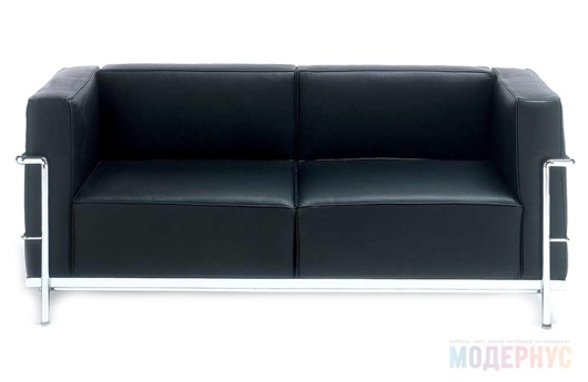 двухместный диван LC2 Grand Confort модель Le Corbusier фото 1