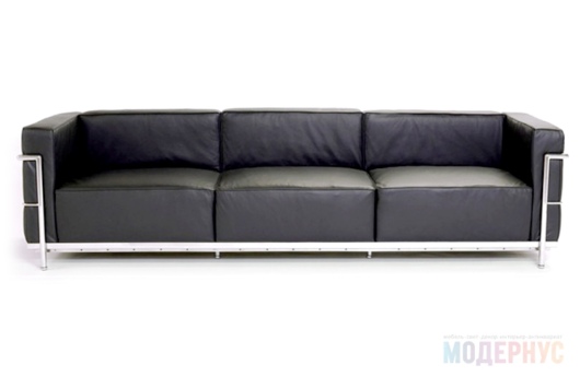 трехместный диван LC3 Grand Confort модель Le Corbusier фото 1