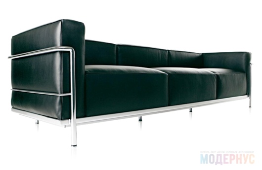 трехместный диван LC3 Grand Confort модель Le Corbusier фото 2