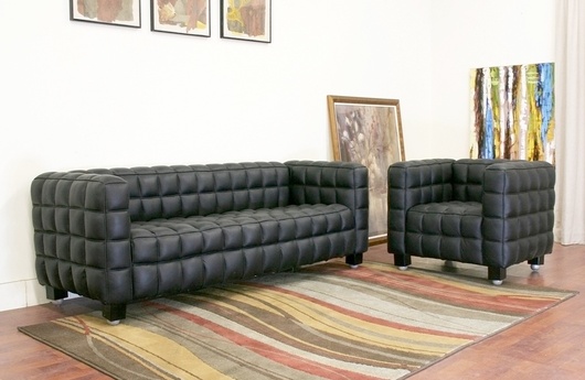 трехместный диван Kubus модель Josef Hoffmann фото 5