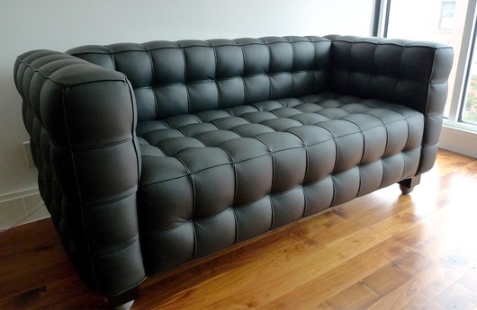 двухместный диван Kubus модель Josef Hoffmann фото 4