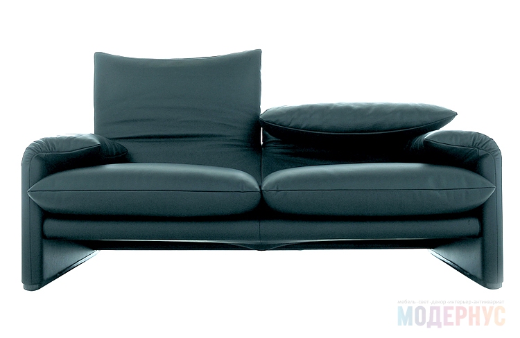 дизайнерский диван Maralunga модель от Vico Magistretti, фото 1