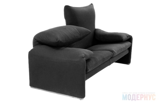 двухместный диван Maralunga модель Vico Magistretti фото 2