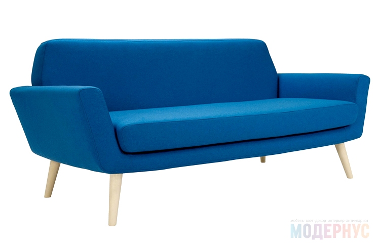 дизайнерский диван Scope Sofa модель от Busk & Hertzog в интерьере, фото 2