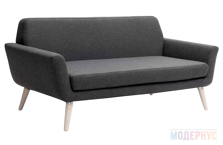 дизайнерский диван Scope Sofa модель от Busk & Hertzog в интерьере, фото 4