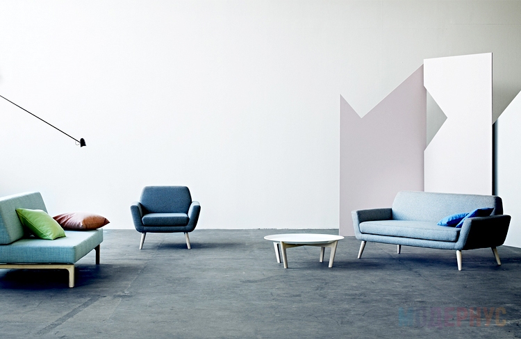 дизайнерский диван Scope Sofa модель от Flemming Busk & Stephan Hertzog, фото 5