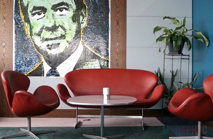 дизайнерский диван Swan модель от Arne Jacobsen, фото 4