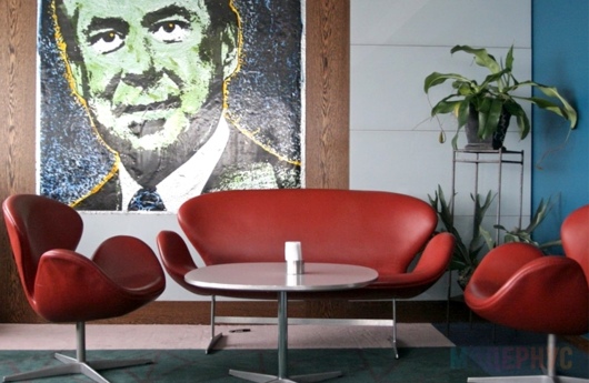 двухместный диван Swan модель Arne Jacobsen фото 4