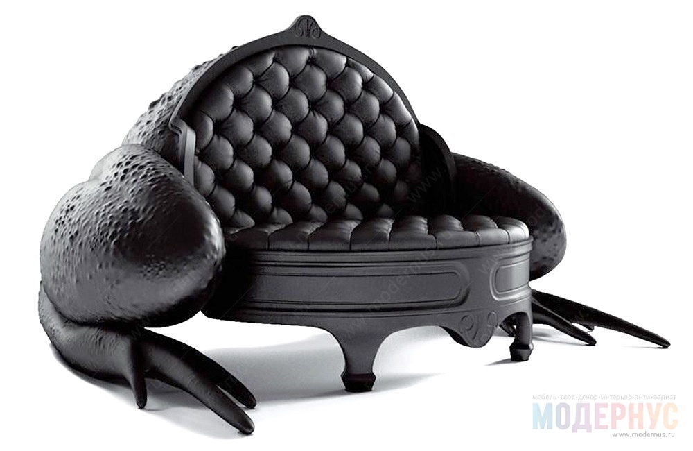 дизайнерский диван Toad модель от Maximo Riera в интерьере, фото 1