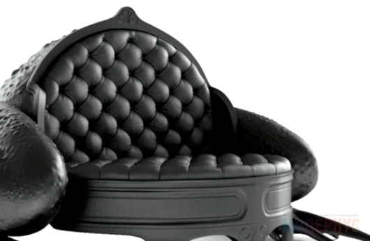 двухместный диван Toad модель Maximo Riera фото 5