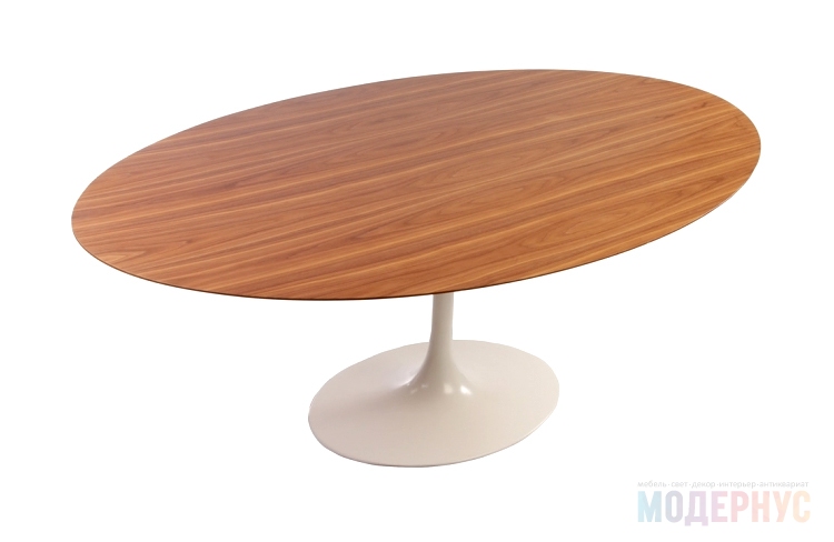 дизайнерский стол Tulip Oval модель от Eero Saarinen, фото 2