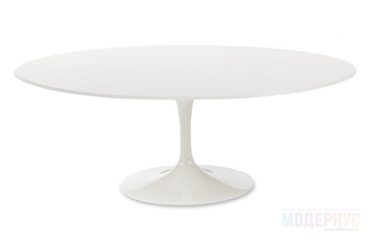 обеденный стол Tulip Oval дизайн Eero Saarinen фото 1