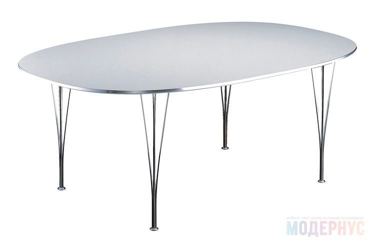 дизайнерский стол Super Elliptical модель от Arne Jacobsen, фото 1