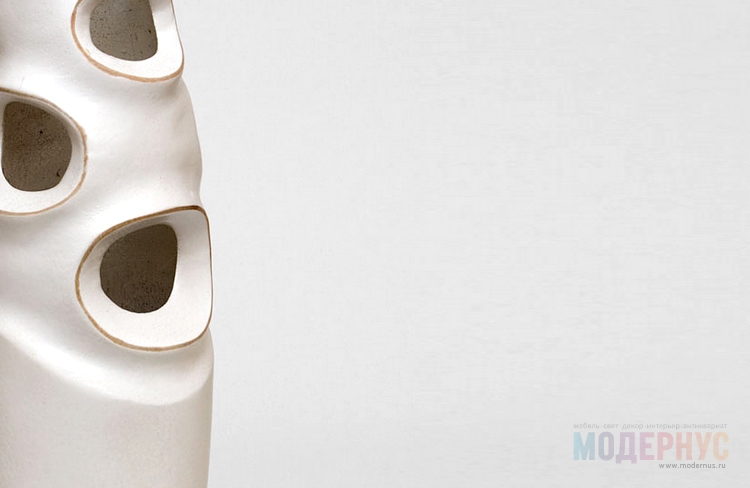 деревянная ваза Платин в магазине Модернус в интерьере, фото 2