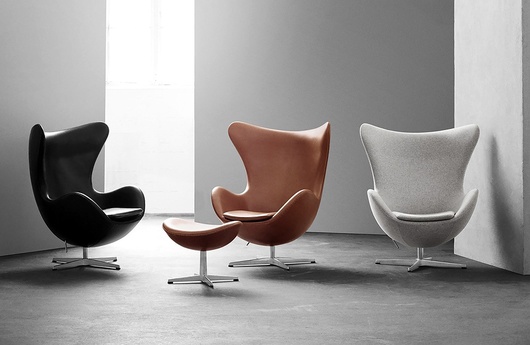 кресло для отдыха Egg Chair модель Arne Jacobsen фото 6