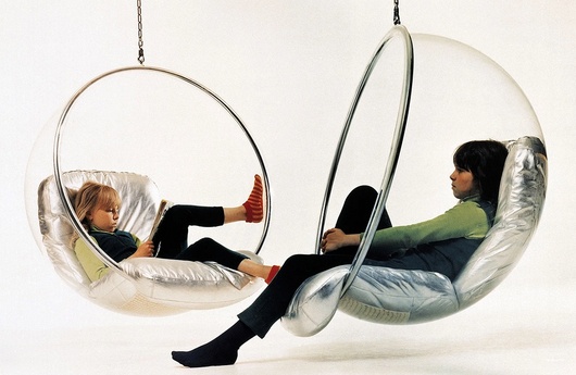 кресло подвесное Bubble модель Eero Aarnio фото 5