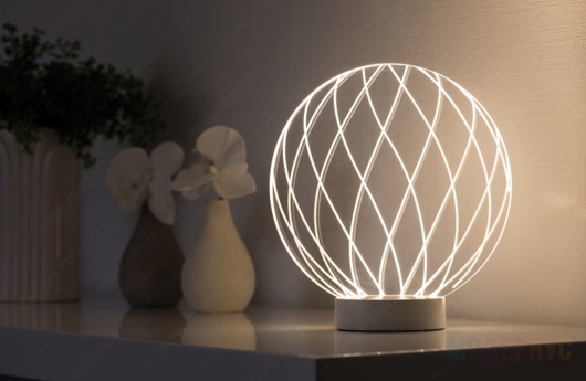 настольная лампа 3D Mesh Glas