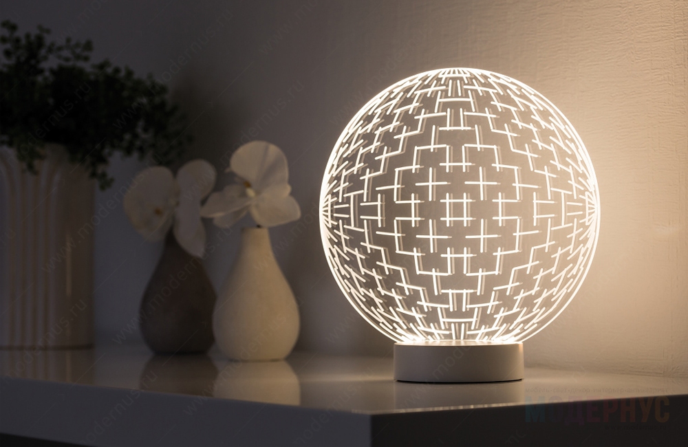 лампа для стола 3D Maze Glas в Модернус, фото 1