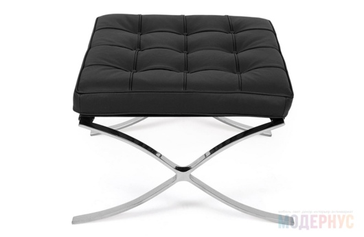 оттоманка для кресла Barcelona модель Ludwig Mies van der Rohe фото 3