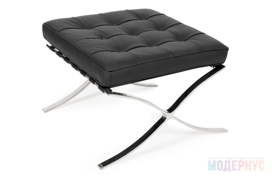 оттоманка для кресла Barcelona модель Ludwig Mies van der Rohe фото 2