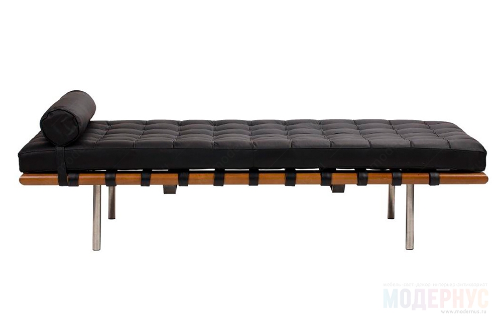 дизайнерская кушетка Barcelona Bench M модель от Ludwig Mies van der Rohe, фото 2