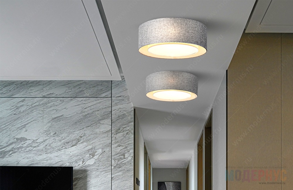 светильник потолочный Bergamo в Модернус в интерьере, фото 2