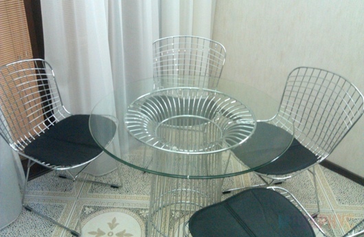 Стул Wire Side и стол Platner у Ларисы (Белгород), фото 3