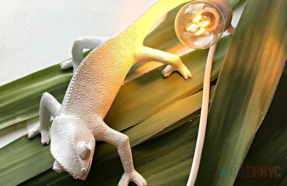 дизайнерское бра Chameleon модель от Seletti в интерьере, фото 3