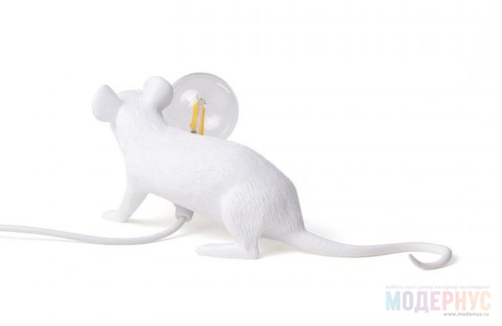 дизайнерская лампа Mouse Lyie Down модель от Seletti, фото 2