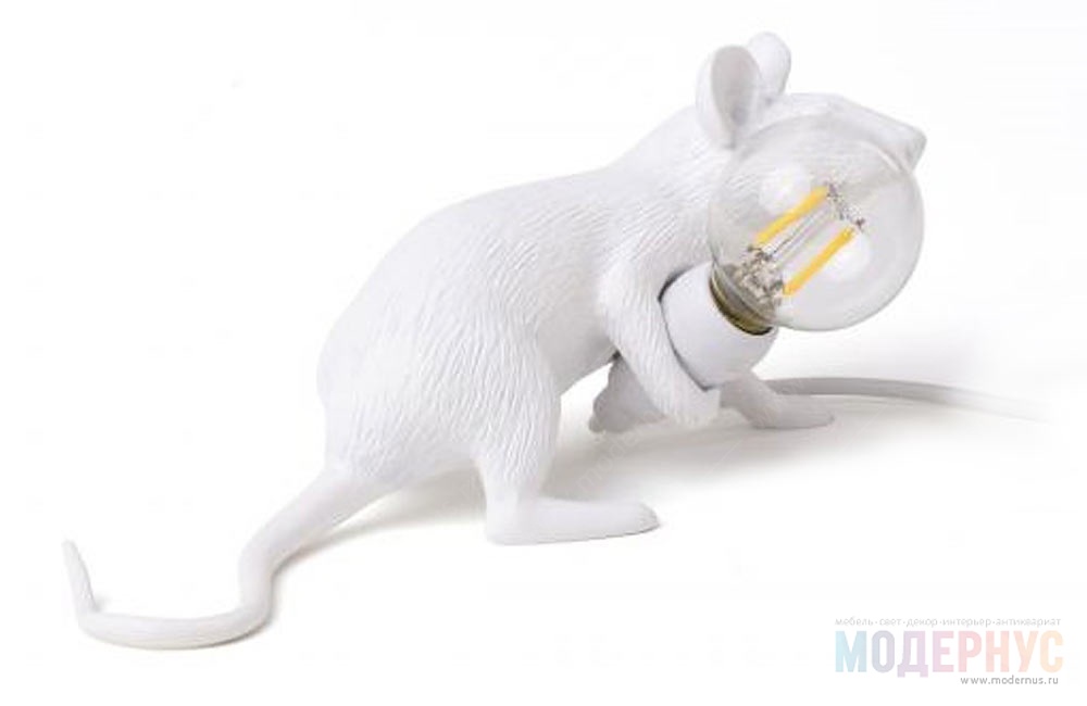 дизайнерская лампа Mouse Lyie Down модель от Seletti, фото 1