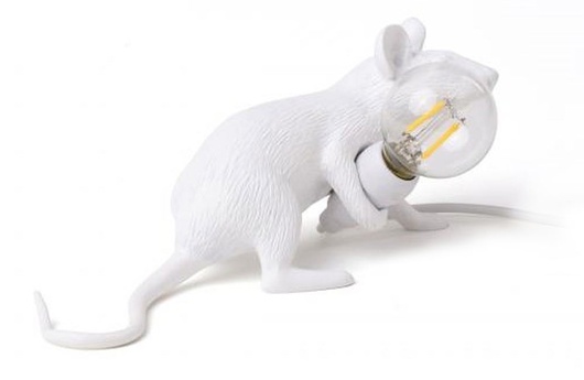 настольная лампа Mouse Lyie Down дизайн Seletti фото 1