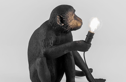настольная лампа Monkey Sitting дизайн Seletti фото 4