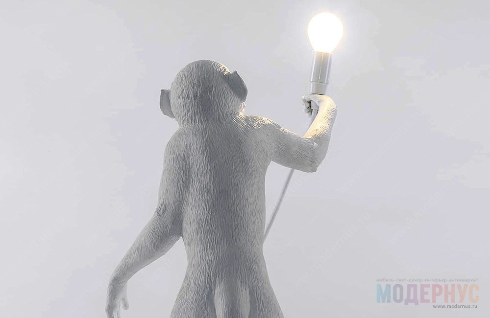 дизайнерская лампа Monkey Standing модель от Seletti, фото 3