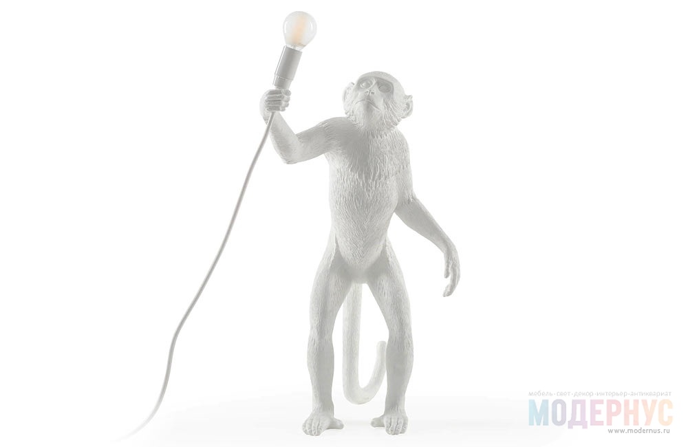 дизайнерская лампа Monkey Standing модель от Seletti, фото 1
