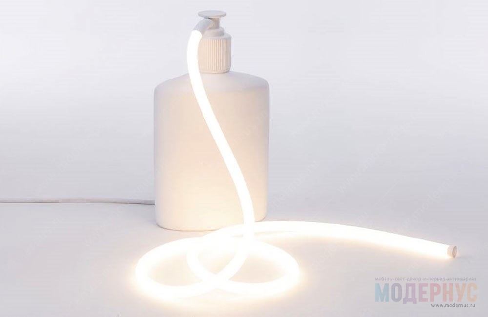 дизайнерская лампа Soap модель от Seletti в интерьере, фото 2