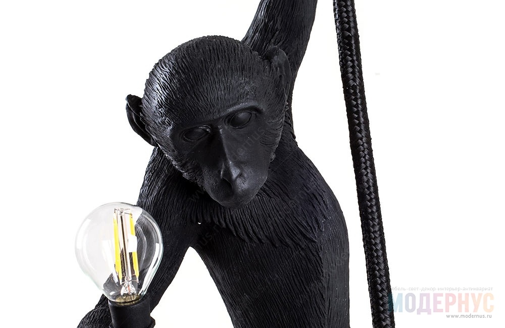 дизайнерская люстра Monkey Lamp модель от Seletti в интерьере, фото 2